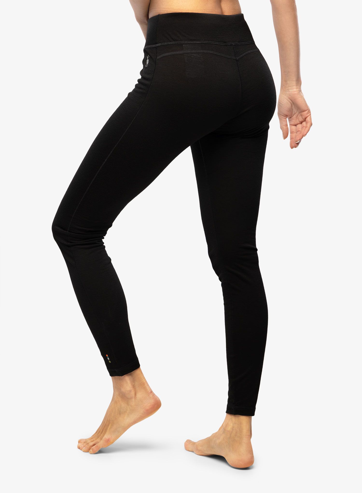 Thermounterhose Damen Smartwool Classic Merino Base Layer Bottom Boxed - black