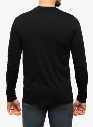 Funktionsshirt Langarm Smartwool Classic Merino Base Layer LS Boxed - black