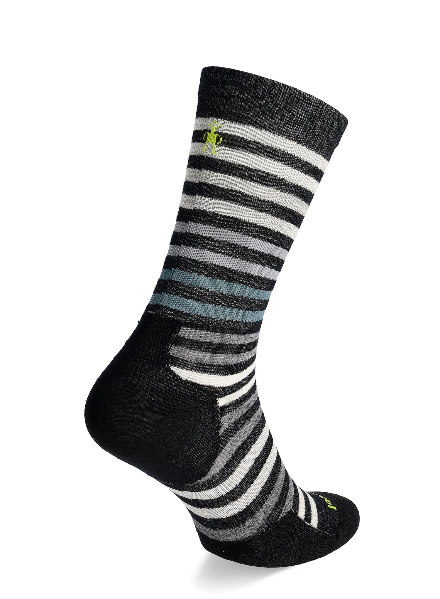 Socken Smartwool Everyday Spruce Street Crew Socks - black/white