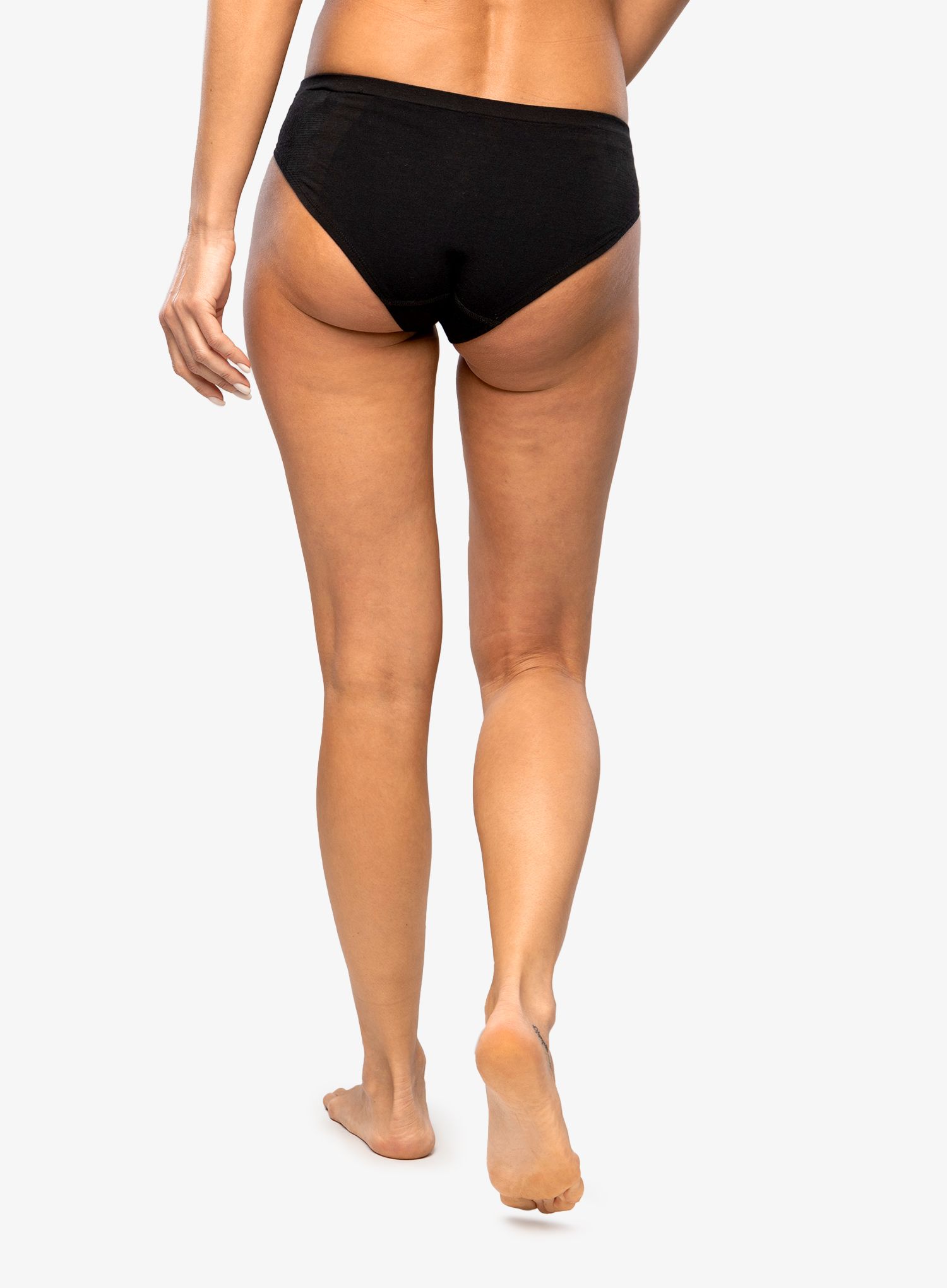 Damenslips Smartwool Intraknit Bikini Boxed - black