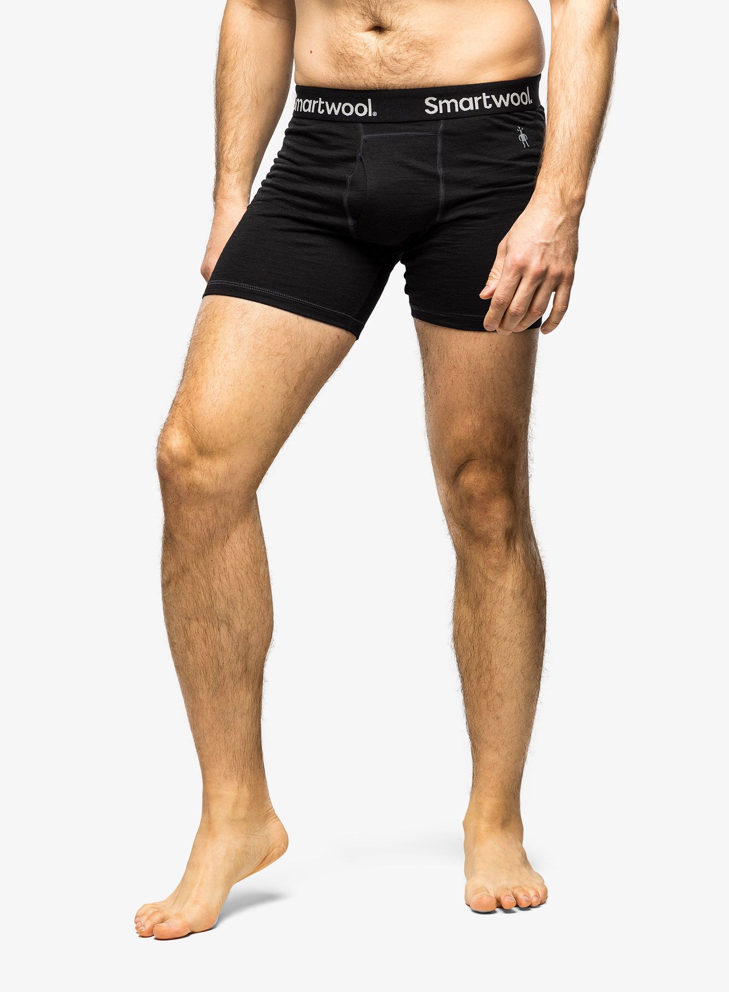 Boxershorts Smartwool Merino Boxer Brief Boxed - black