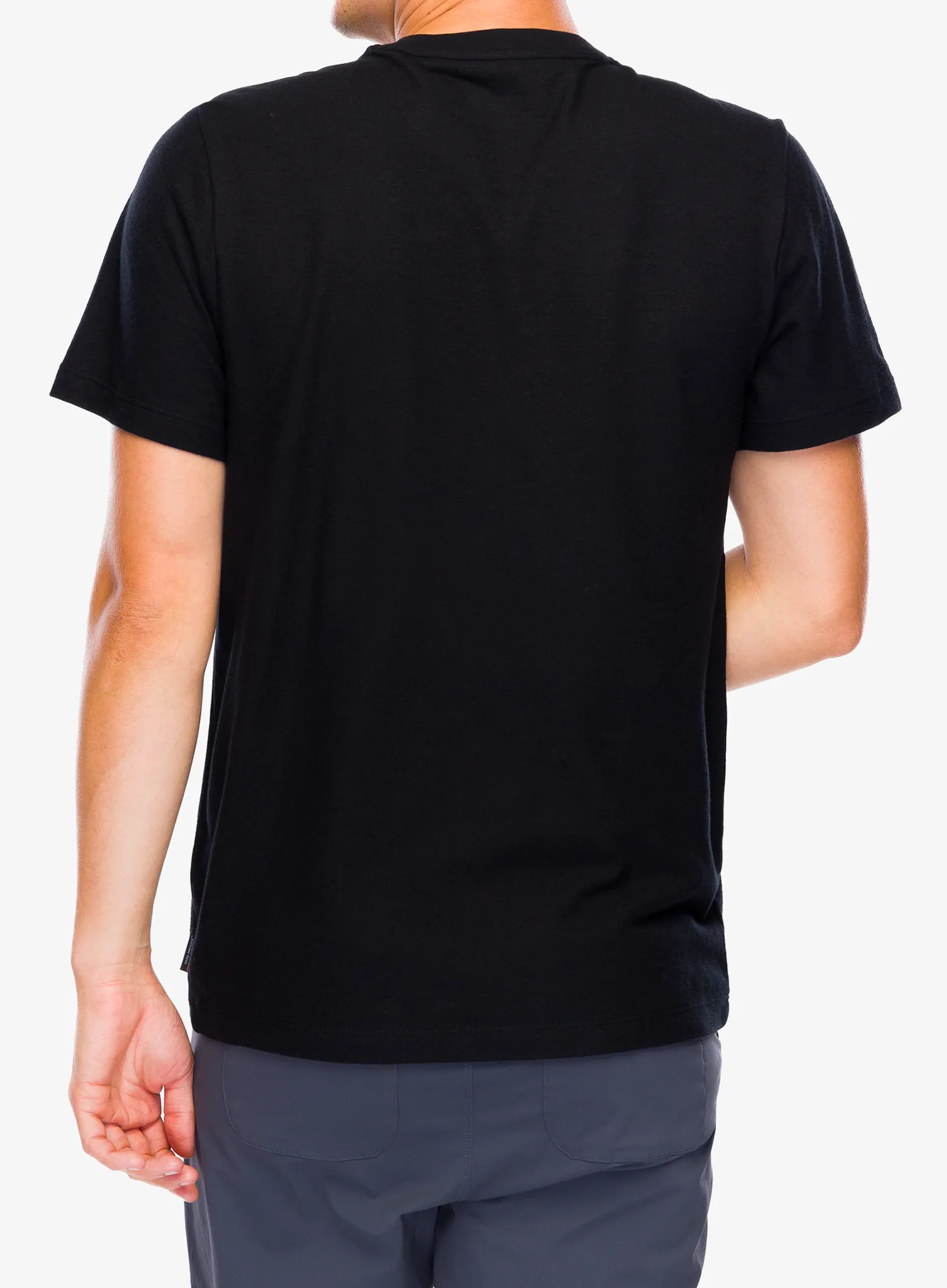 Merinoshirt Smartwool  Perfect Crew Tee - black