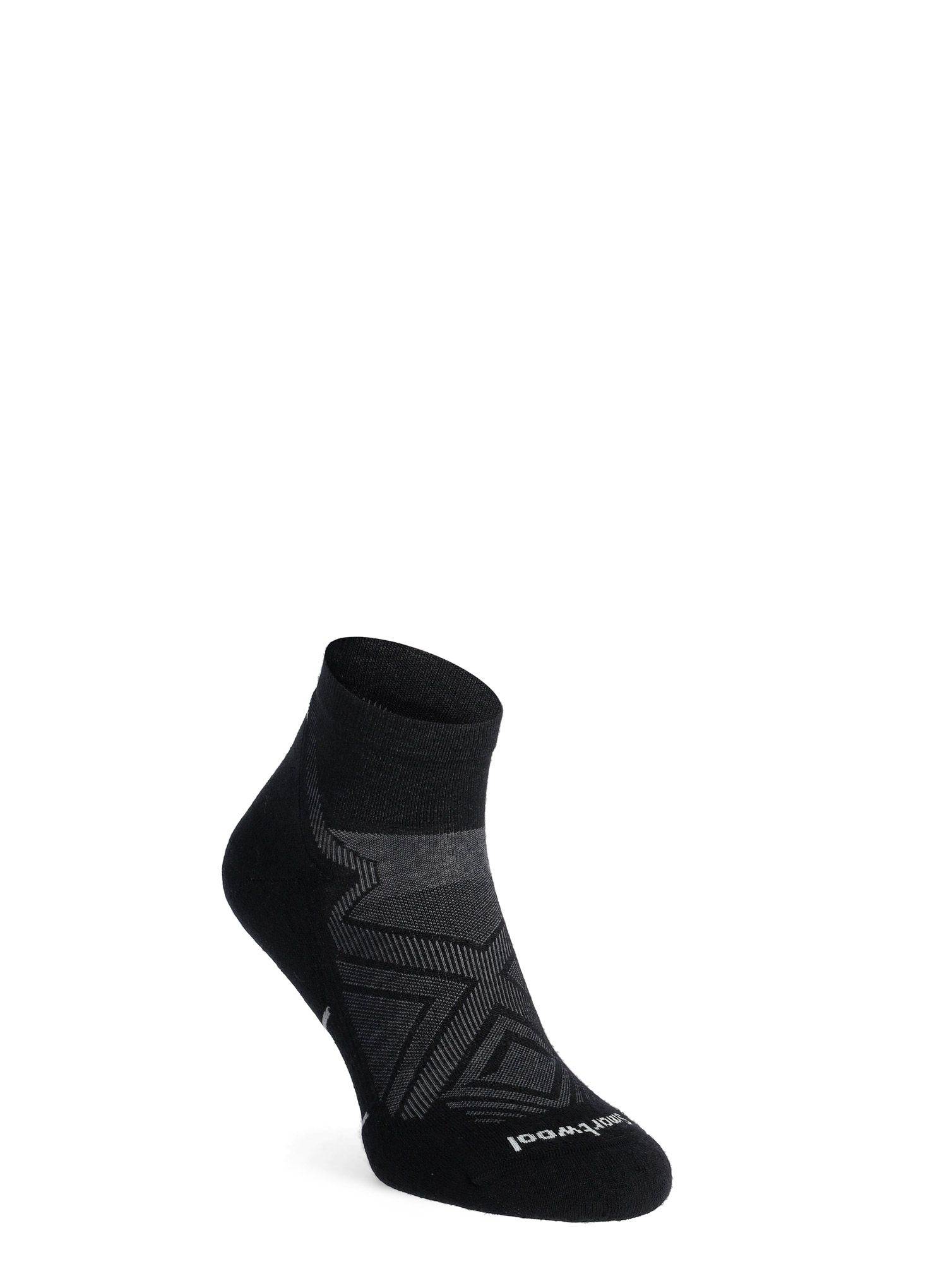 Laufsocken Herren Smartwool Run Targeted Cushion Ankle Socks - black