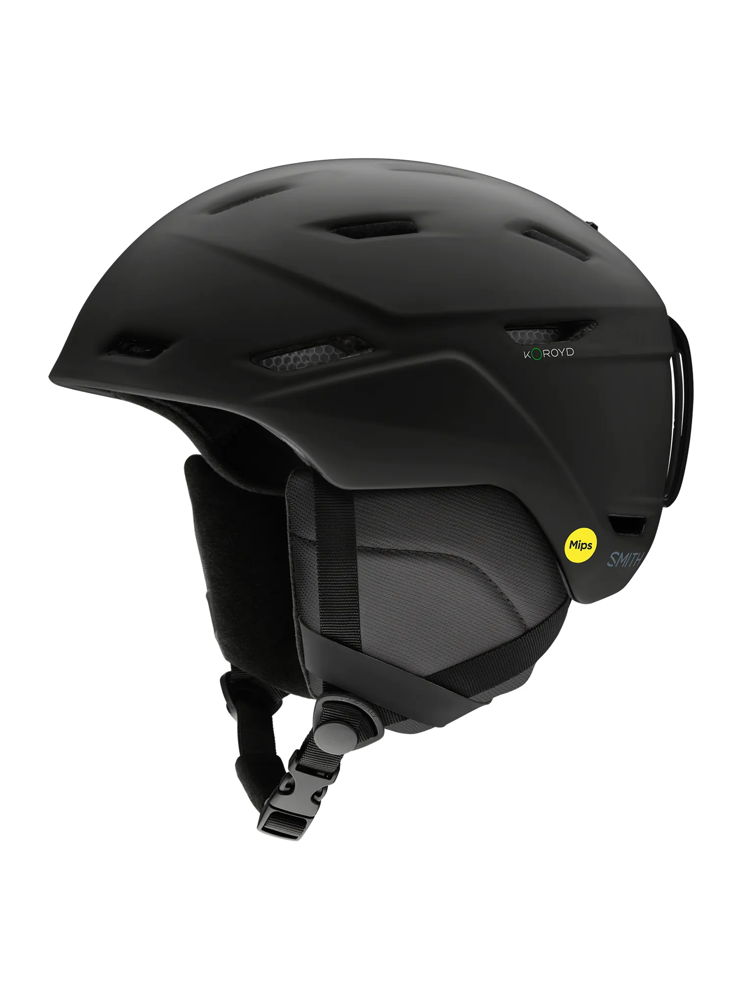 Skihelm Smith Mission Mips - matte black