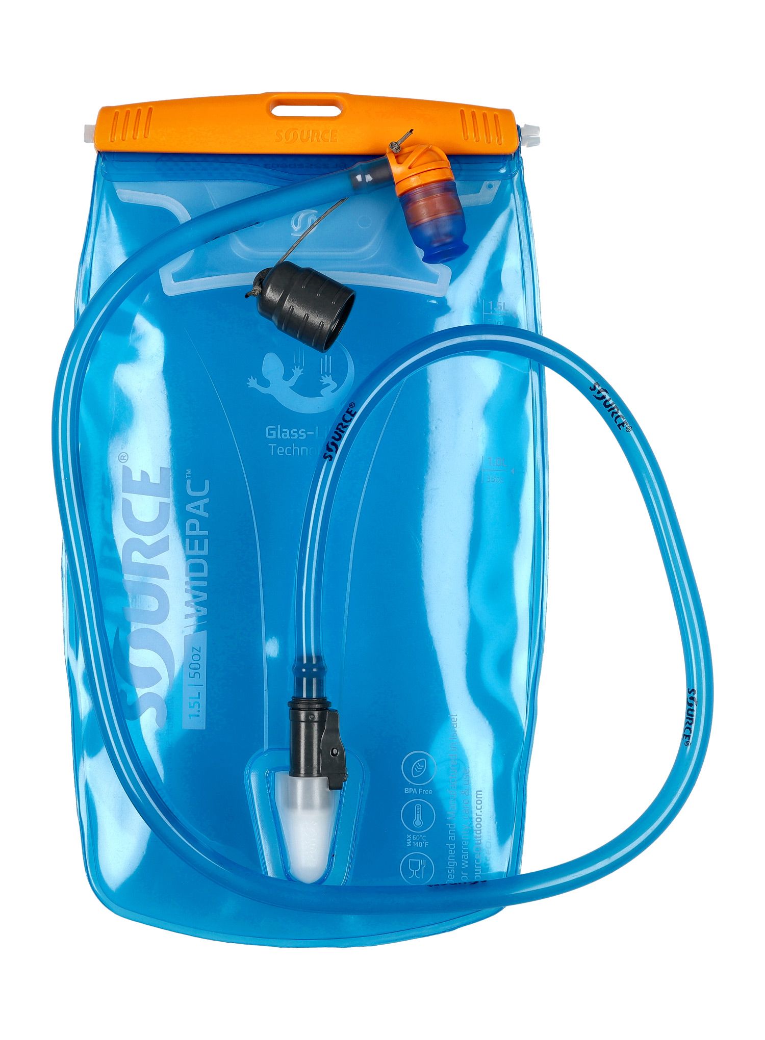 Trinkblase Source Widepac 1,5L - alpine blue