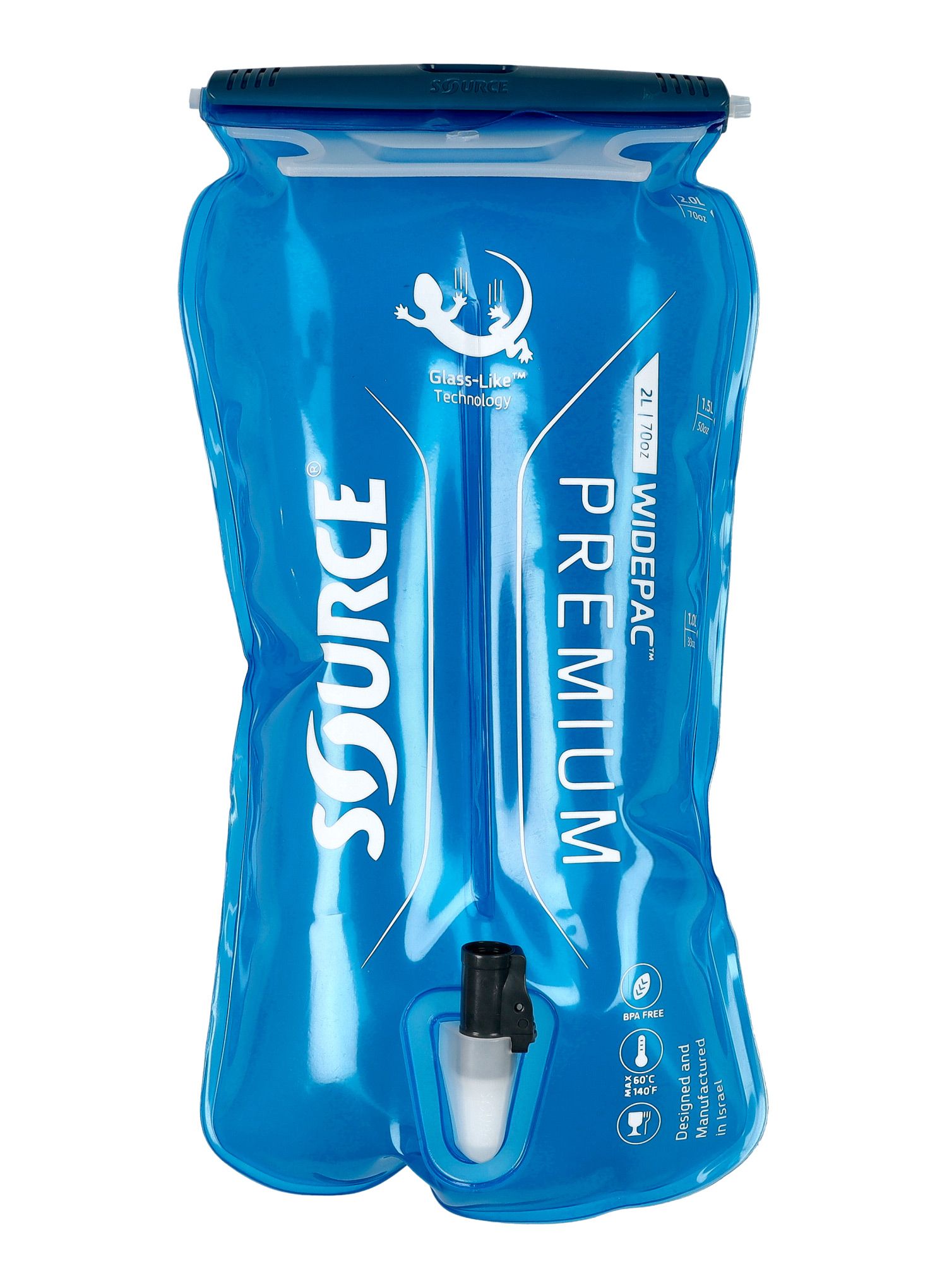 Trinkblase Source Widepac Premium 2L - alpine blue