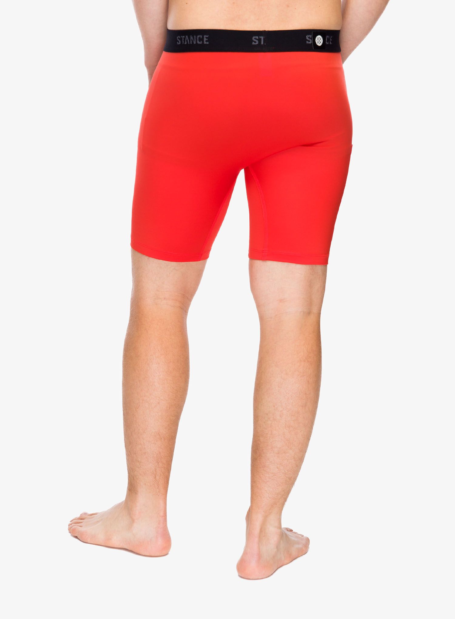 Boxershorts Stance Compression Nylon Underwear - tomato