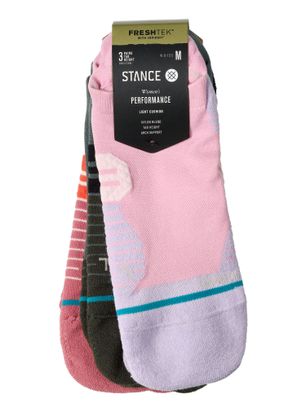 Laufsocken Damen Stance Core 3 Pack - lilacice