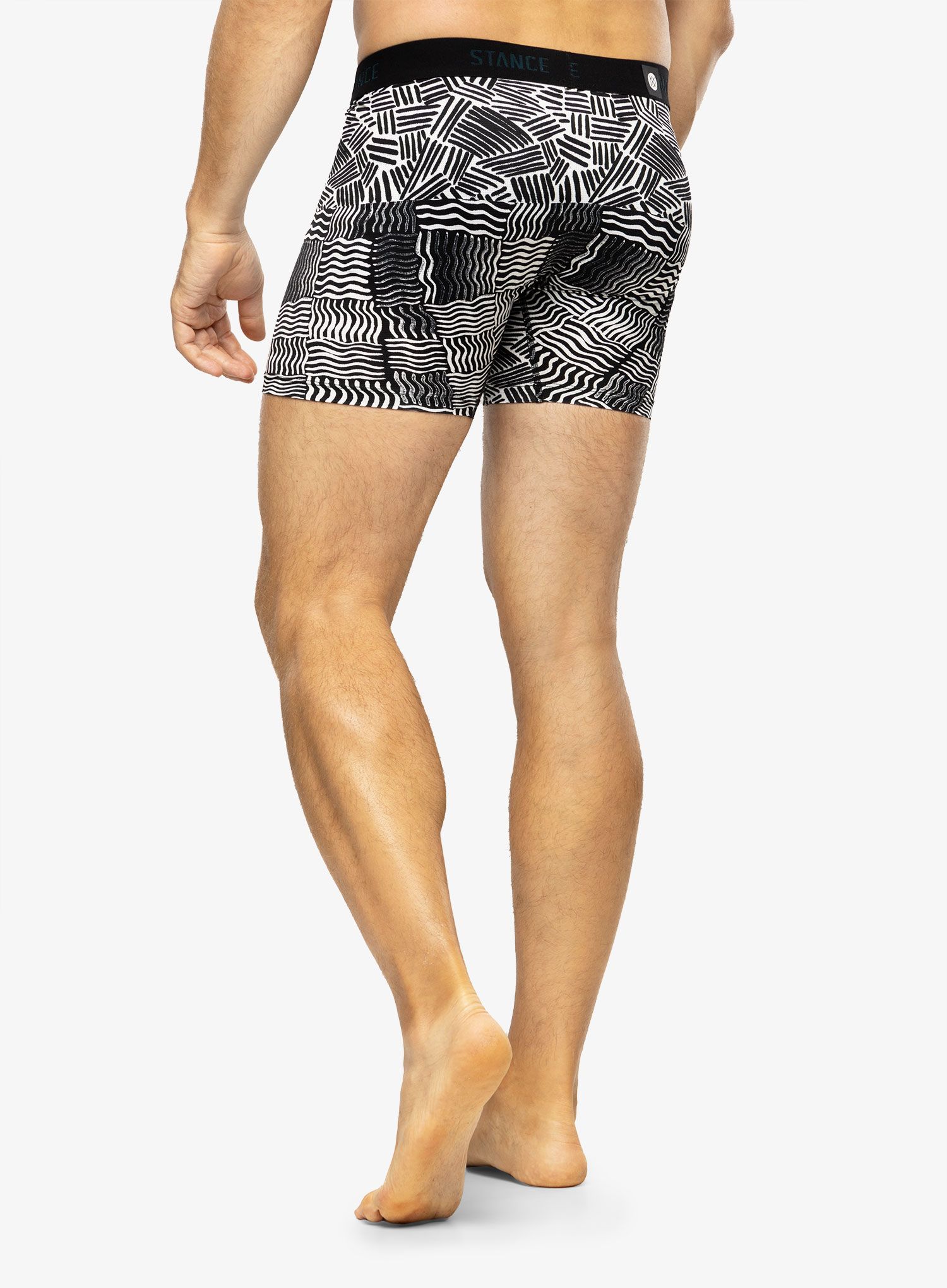 Boxershorts Stance Crosshatch Wholester - black