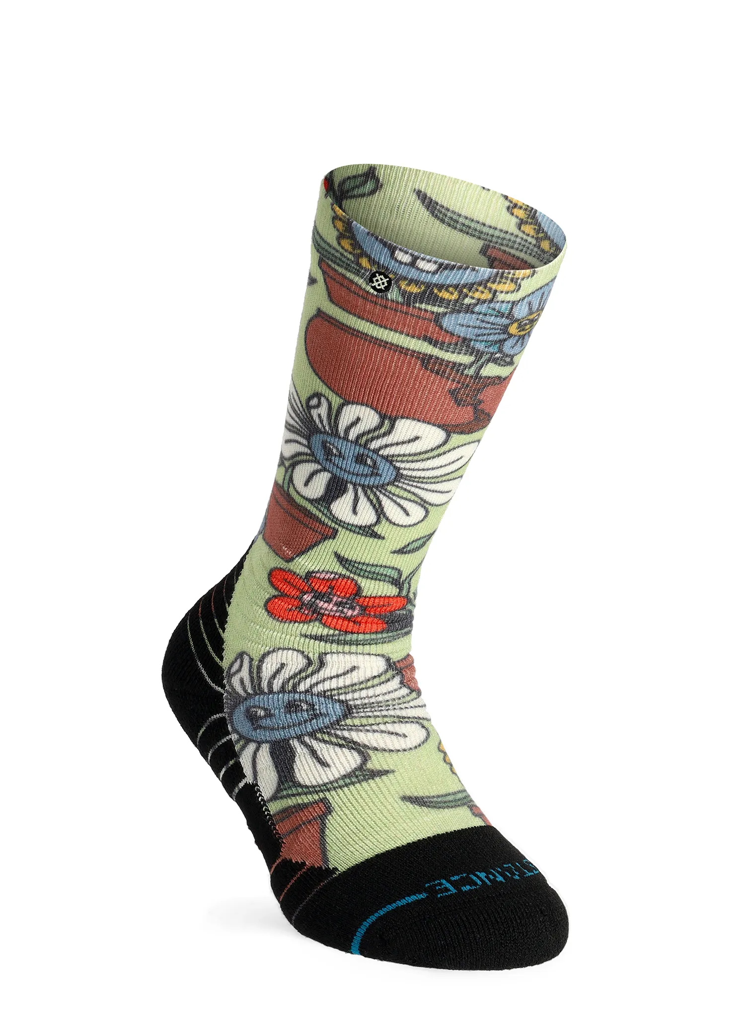 Kindersocken Stance Planted Kids Poly Snow - green