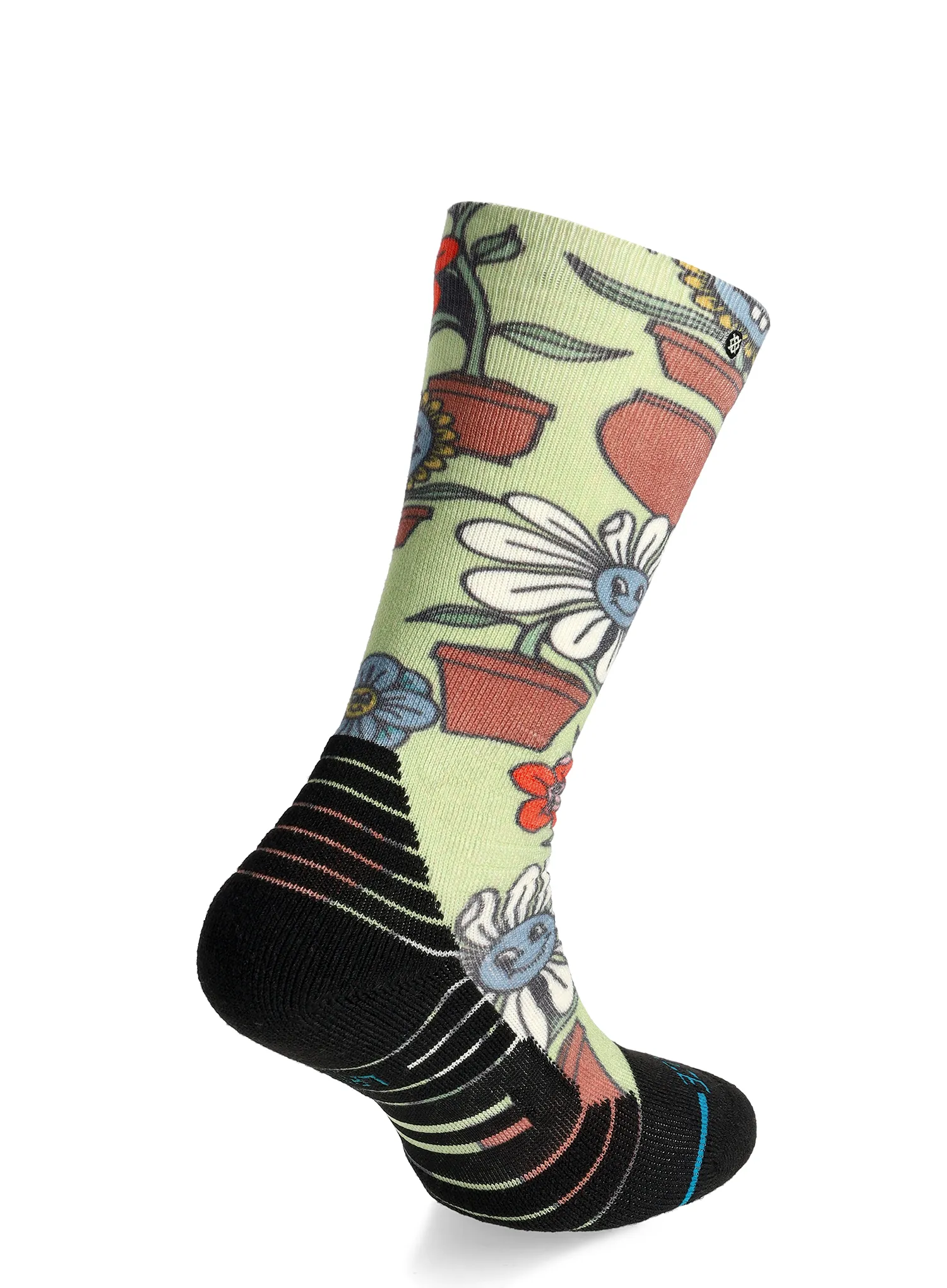 Kindersocken Stance Planted Kids Poly Snow - green