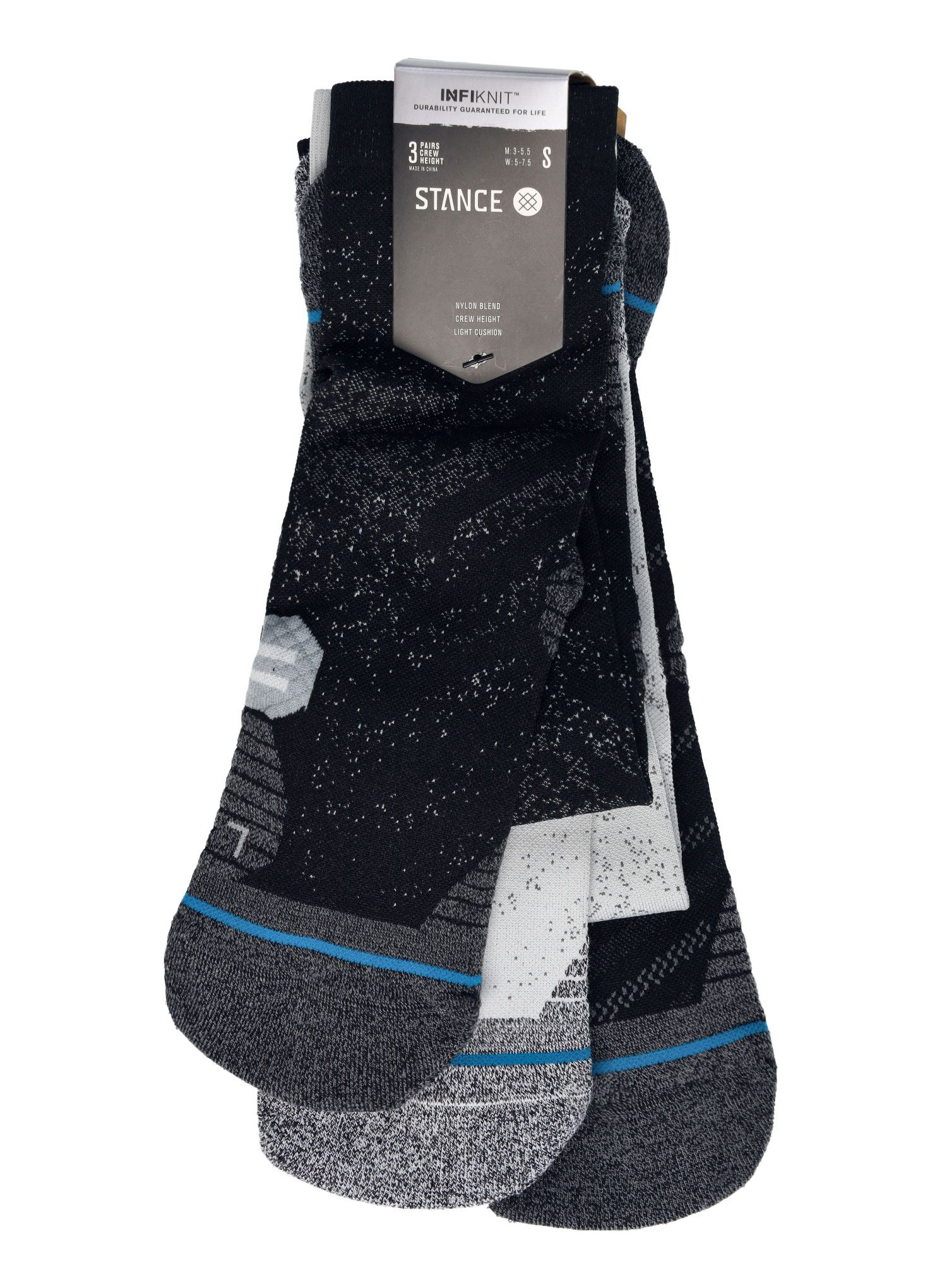 Laufsocken Herren Stance Run Crew ST 3 Pack - multi