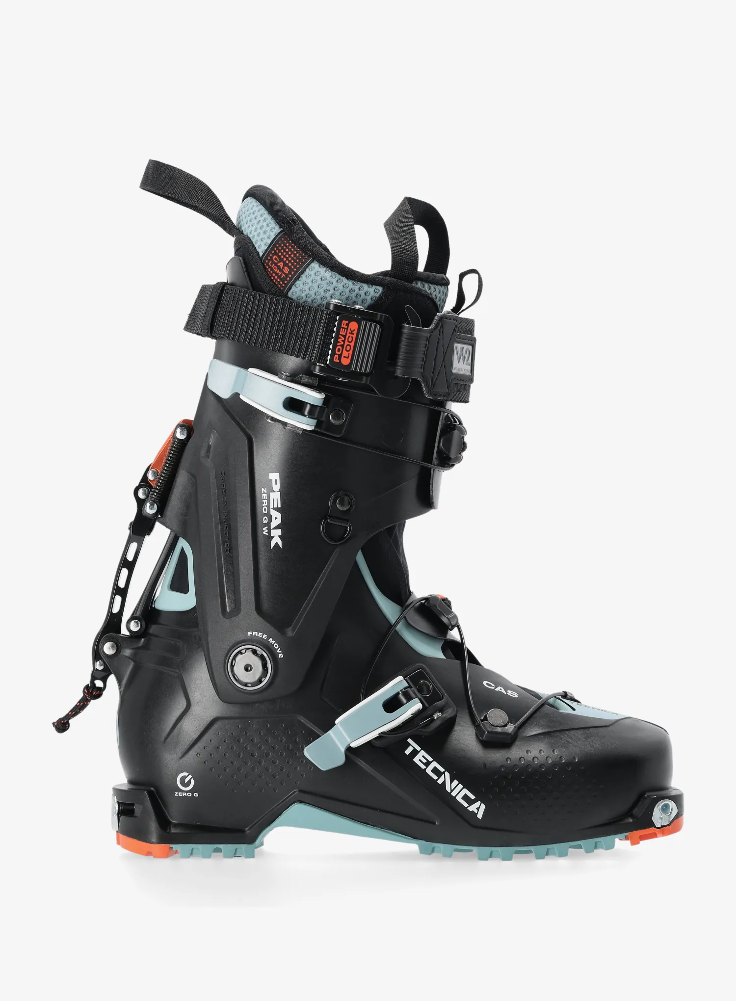 Tourenskischuhe Damen TECNICA Zero G Peak - black/lichen blue