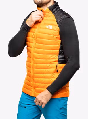 Weste Herren The North Face Bettaforca Lt Down Vest - cone orange/asphalt grey
