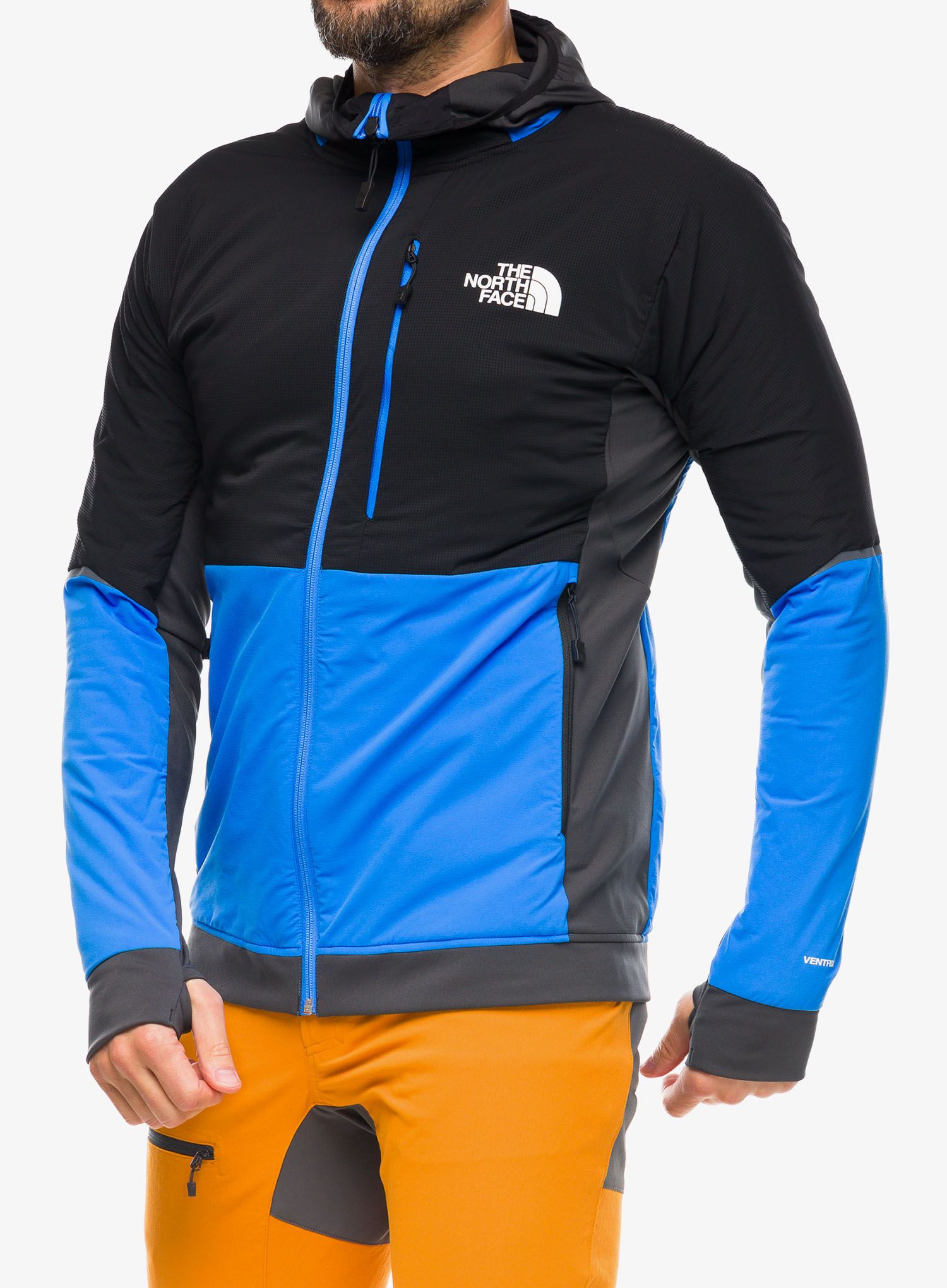 Hybridjacke The North Face Dawn Turn Hybrid Ventrix Hoodie - blue/black