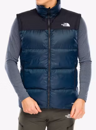 Daunenweste The North Face Diablo Down 2.0 Vest - shady blue black heather