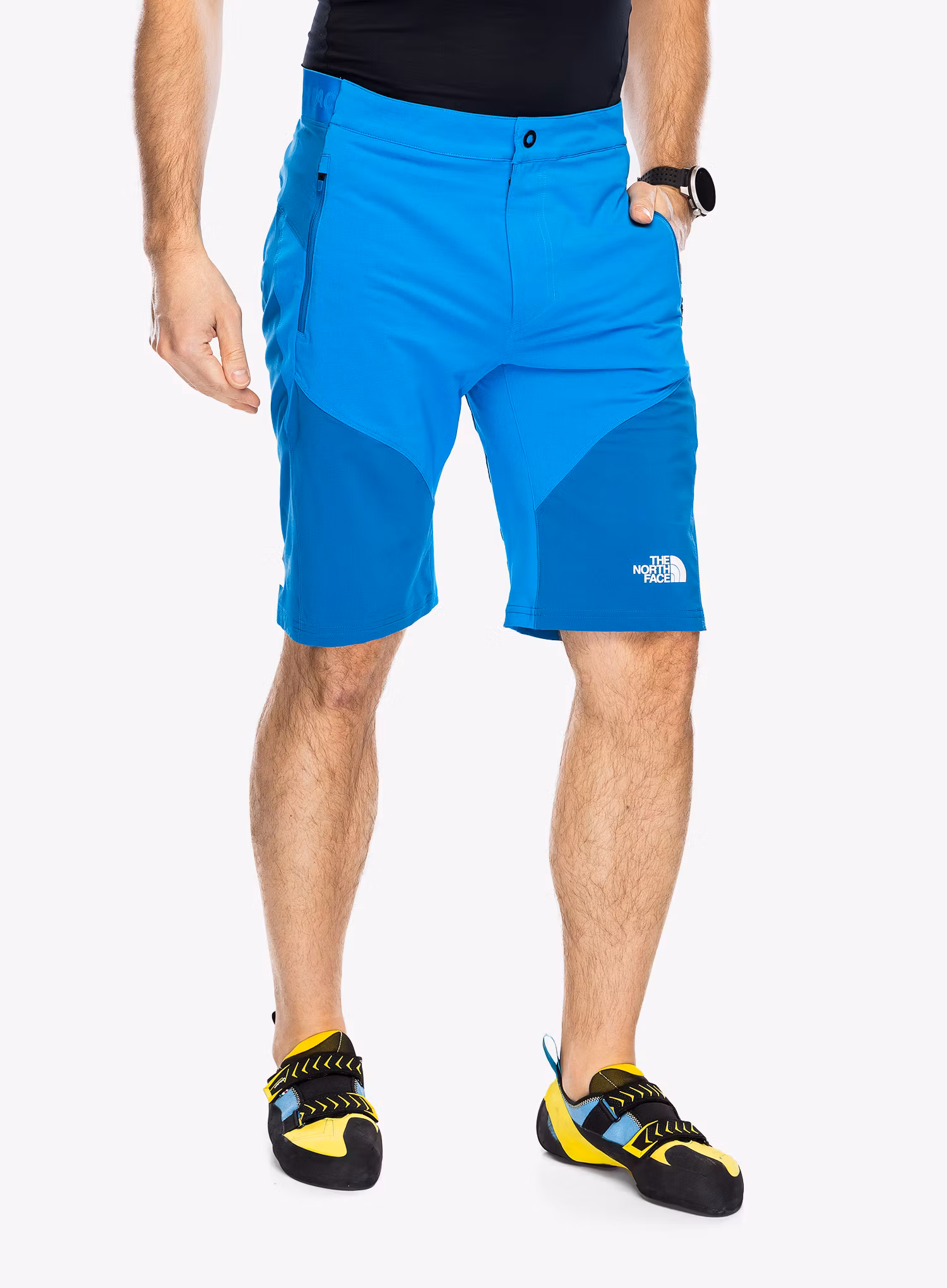 Kurze Hosen The North Face Felik Slim Tapered Short - skyline blue/adriatic