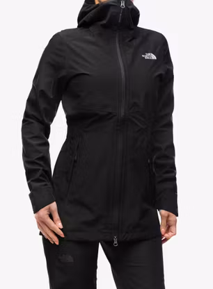 Regenjacke Damen Wasserdicht The North Face Hikesteller Parka Shell - tnf black