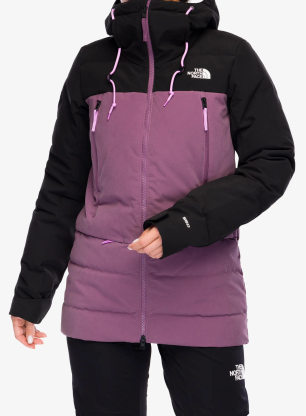 Skijacke Damen The North Face Pallie Down Jacket - midnight mauve/tnf black