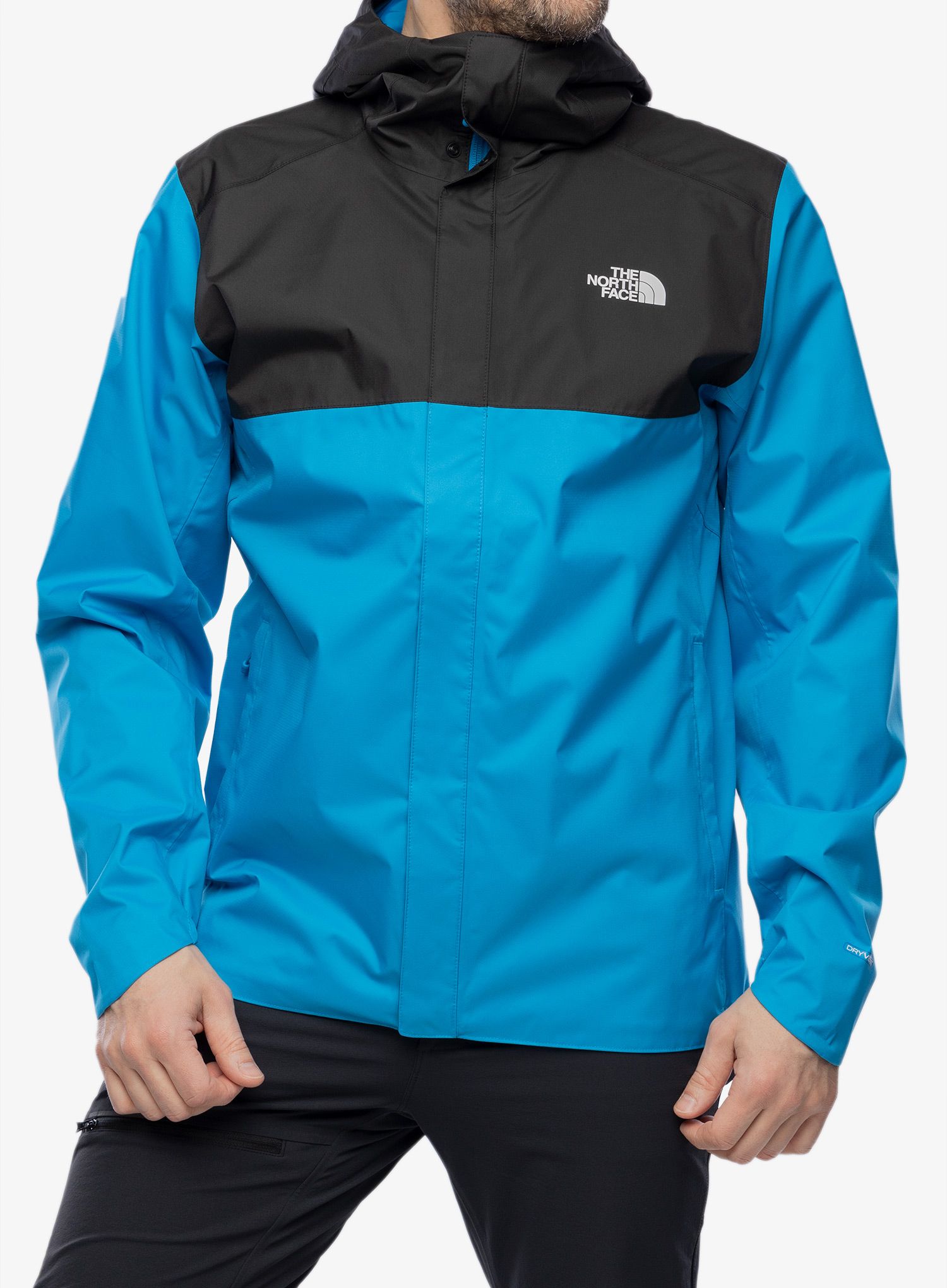 Regenjacke The North Face Quest Zip-In Jacket - skyline blue/tnf black