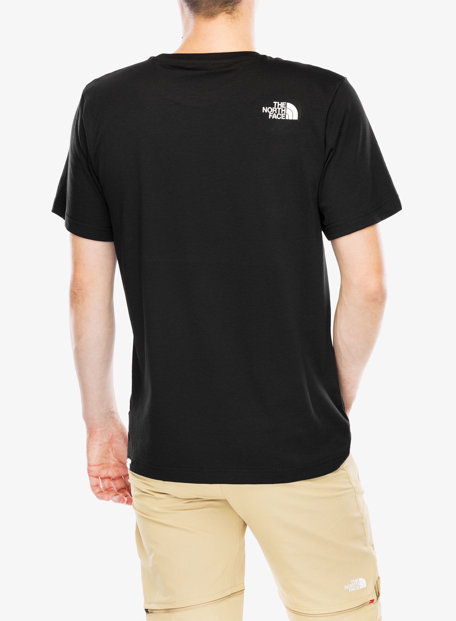 Baumwolle T-Shirt The North Face S/S Easy Tee - tnf black