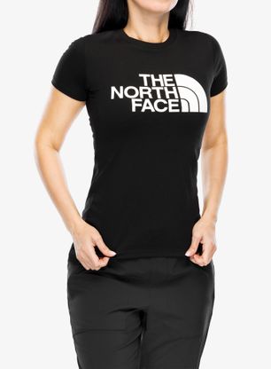 T-Shirt Baumwolle Damen The North Face S/S Easy Tee - tnf black