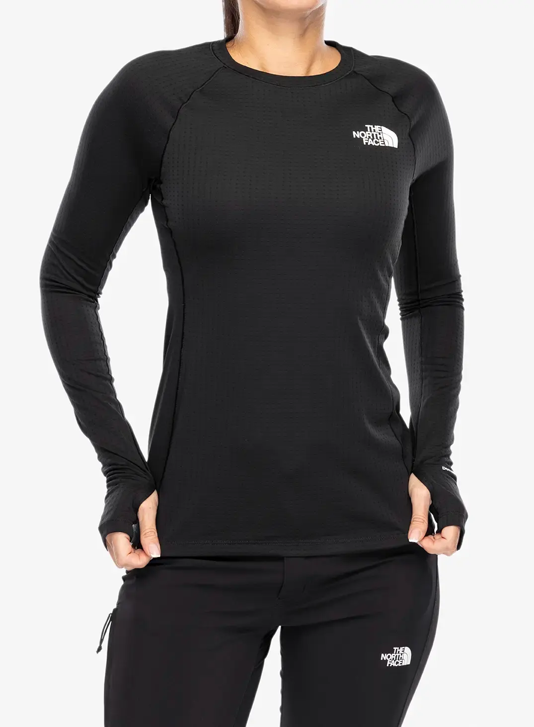Funktionsshirt Damen Langarm The North Face Summit Pro 120 Crew - tnf black