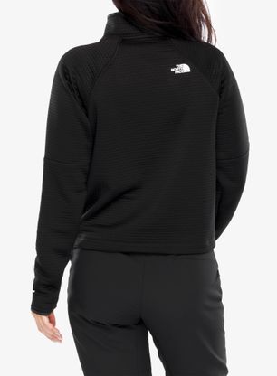 Pullover Damen The North Face Vertical Thermal 1/4 Zip - tnf black