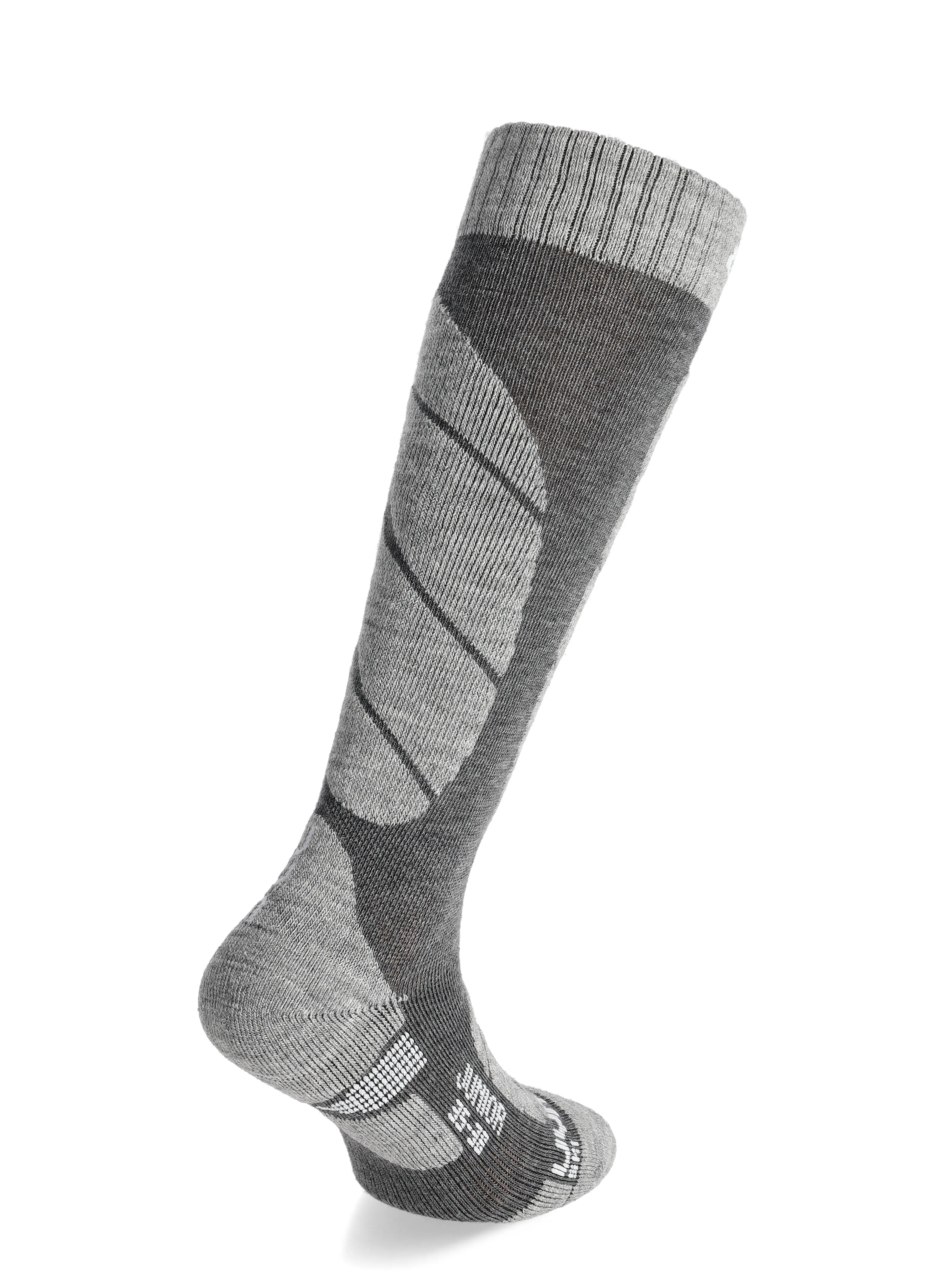 Kindersocken UYN Junior Ski Socks - grey