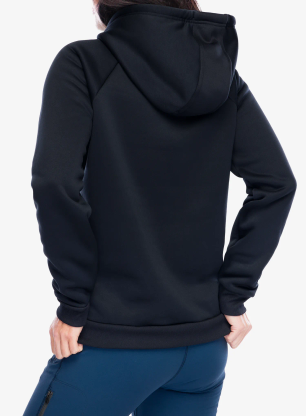 Kapuzenpullover Damen Under Armour Armour Fleece Hoodie - black/white