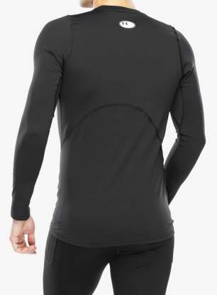 Pullover Under Armour ColdGear Fitted Crew - black/white