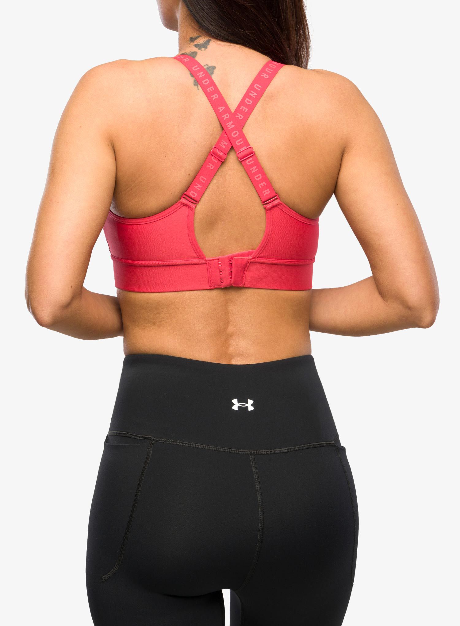 Sport-BH Under Armour Infinity Mid Covered Sports Bra - chakra/after burn