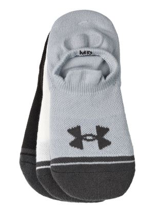 Socken Under Armour UA Performance Tech 3-Pack Ultra Low Tab - mod gray/white/jet gray
