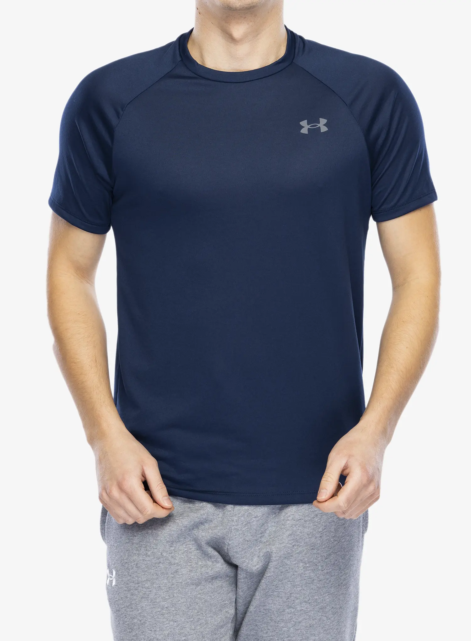 Trainingshirt Herren Under Armour UA Tech 2.0 Short Sleeve - academy/graphite