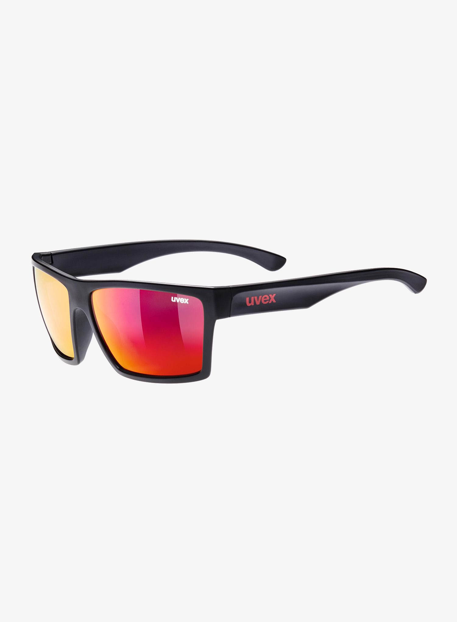 Sonnenbrille Uvex LGL 29 - black matt/mirror red
