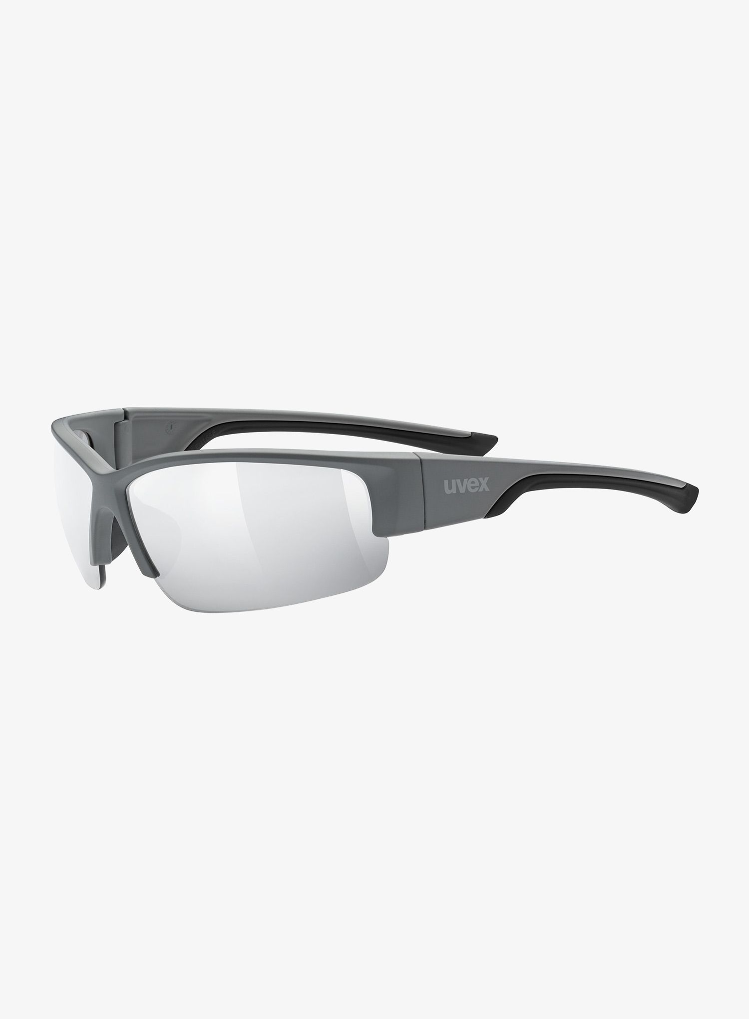 Sonnenbrille Uvex Sportstyle 215 - grey matt/litemirror silver