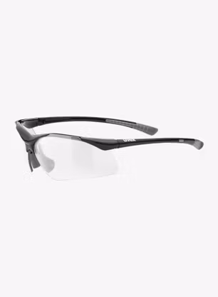 Sonnenbrille Uvex Sportstyle 223 - black grey/clear