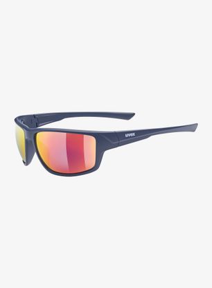 Sonnenbrille Uvex Sportstyle 230 - blue matt/mirror red
