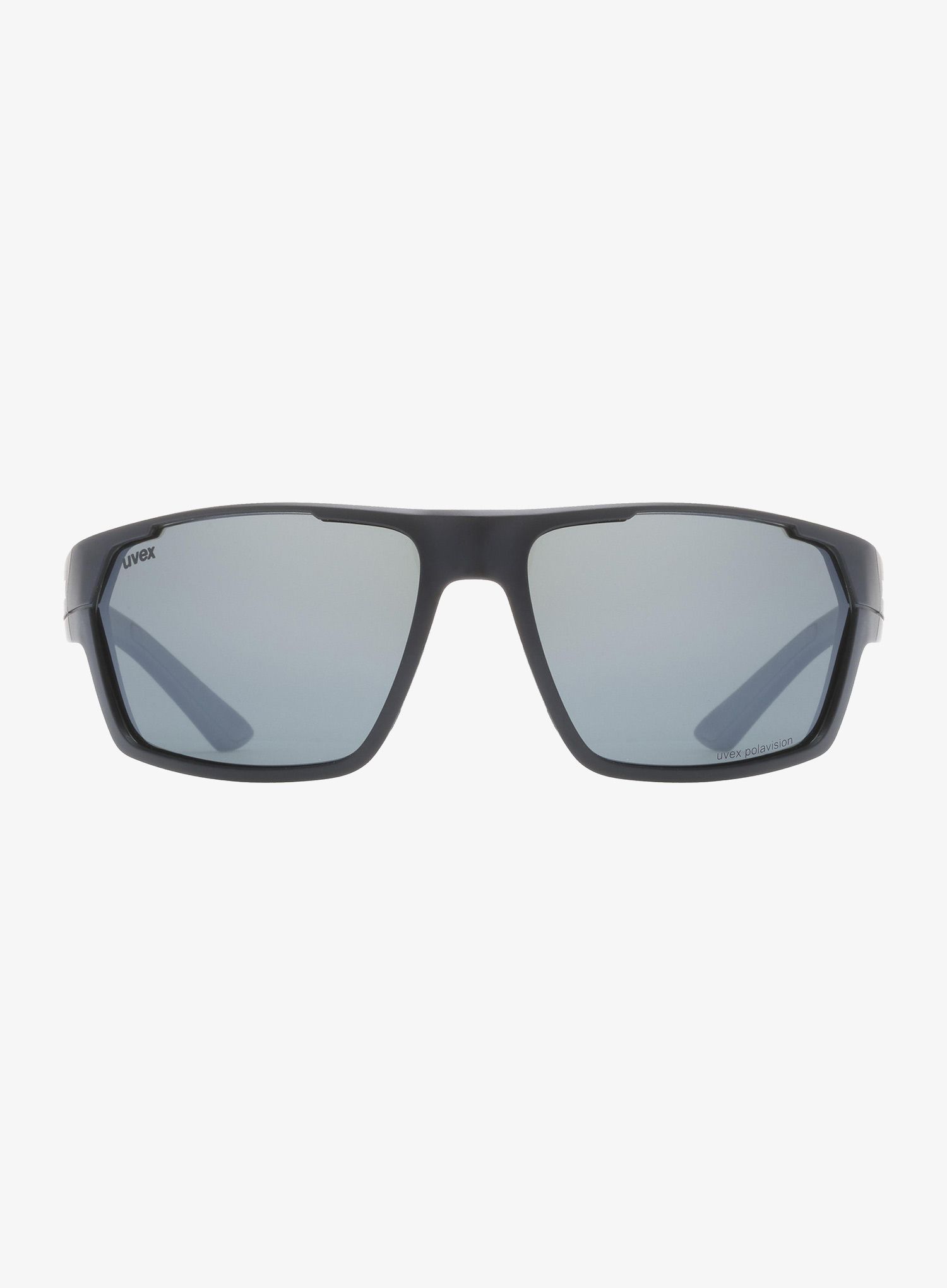 Polarisationsbrille Uvex Sportstyle 233 P - black matt/litemirror silver