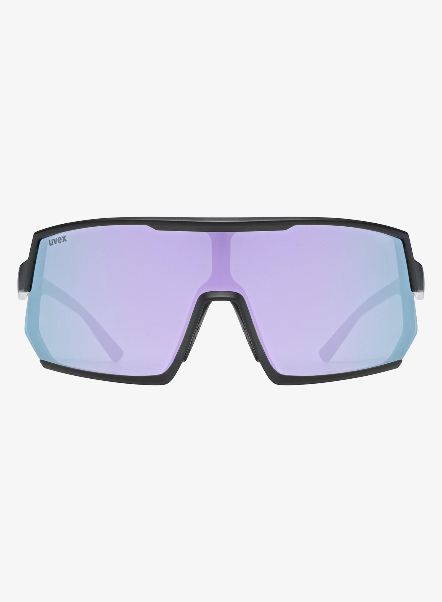 Fahrradbrille Uvex Sportstyle 235 - black matt/mir.lavender