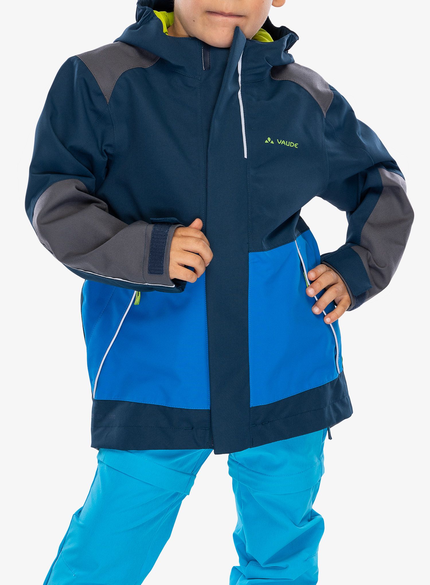 Kinderjacke Vaude Caprea 2L Jacket - dark sea/green