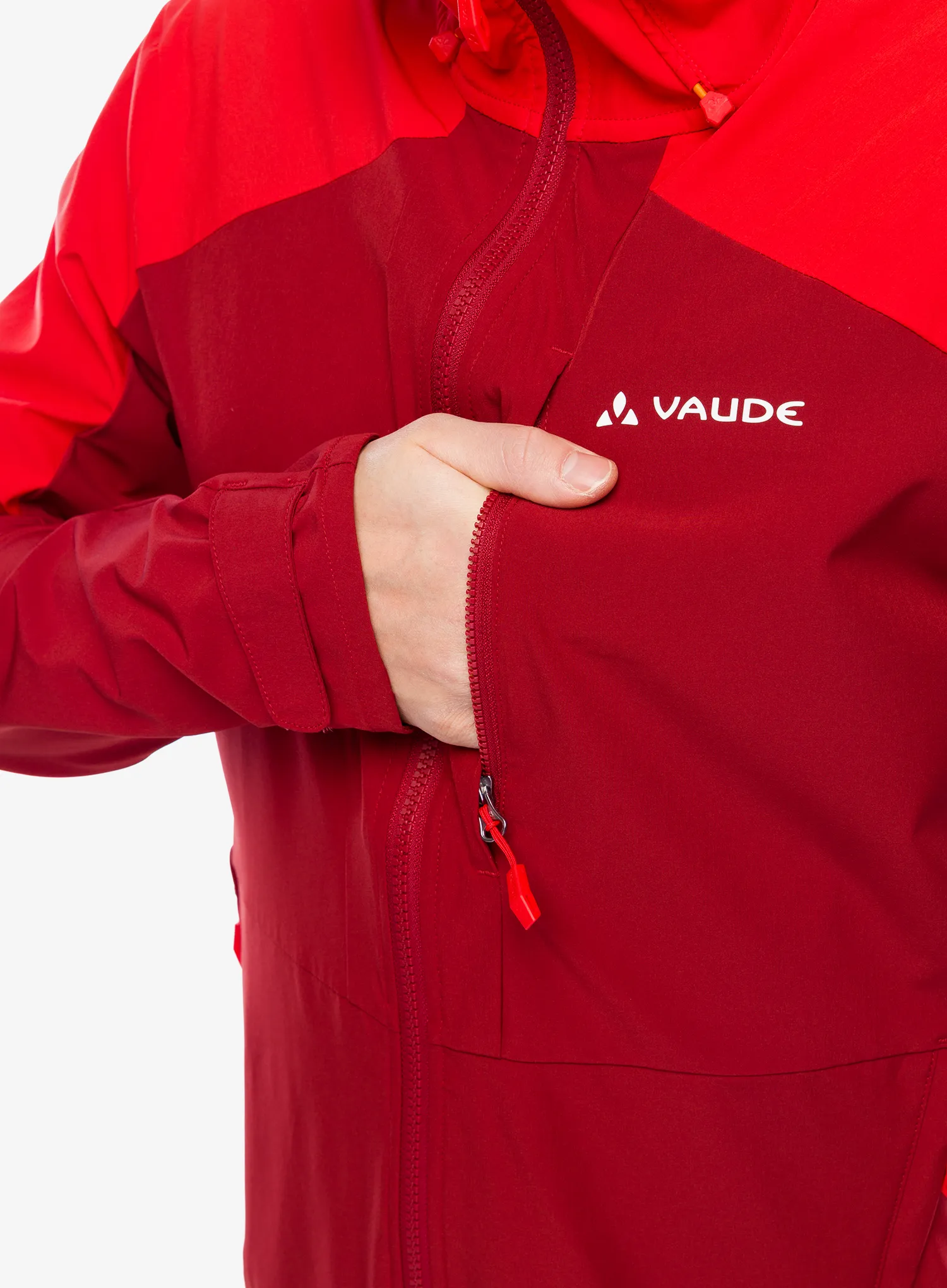 Softshelljacke Vaude Elope Wind Jacket - carmine