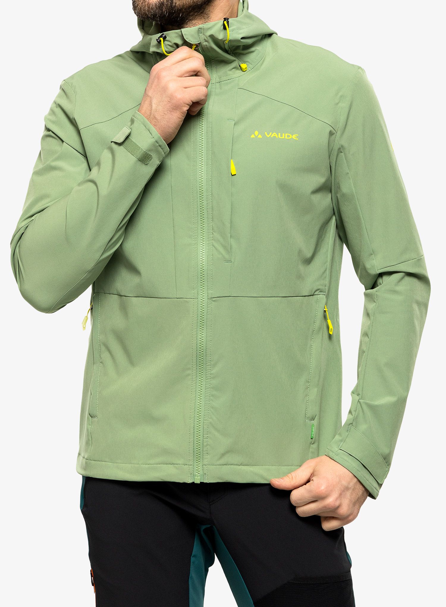 Softshelljacke Vaude Elope Wind Jacket - willow green