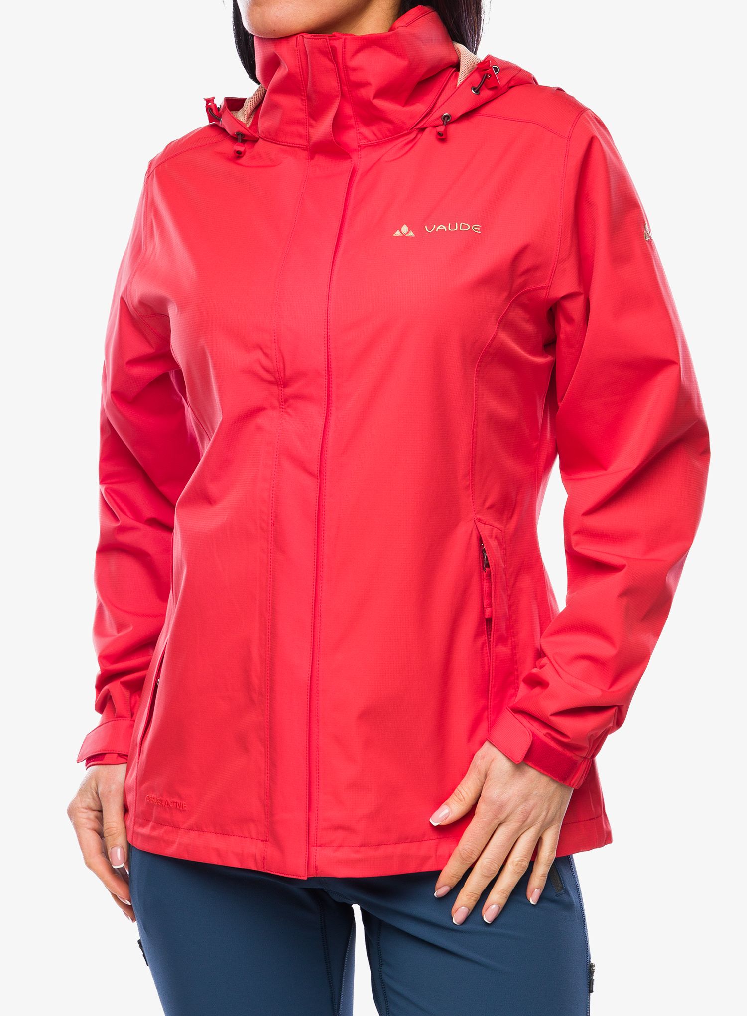 Regenjacke Damen Vaude Escape Light Jacket - flame