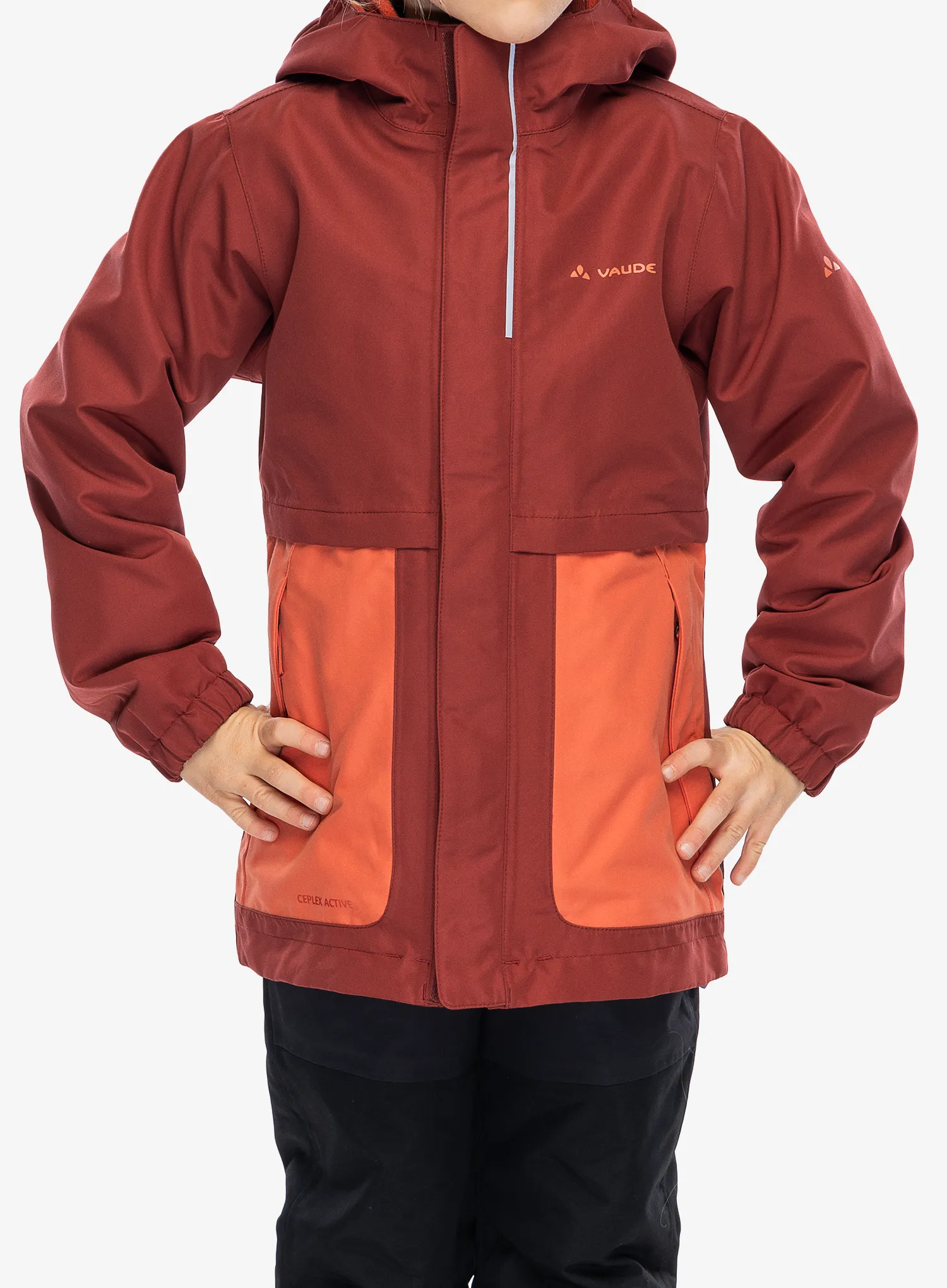 Jacke Mädchen Vaude Kids Campfire 3in1 Jacket - redeva