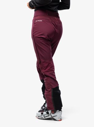 Softshellhose Damen Vaude Larice Pants IV - cassis