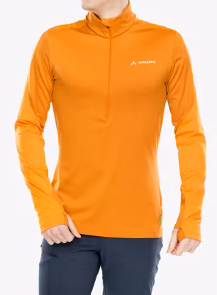 Fleecepullover Vaude Livigno Halfzip II - kumquat