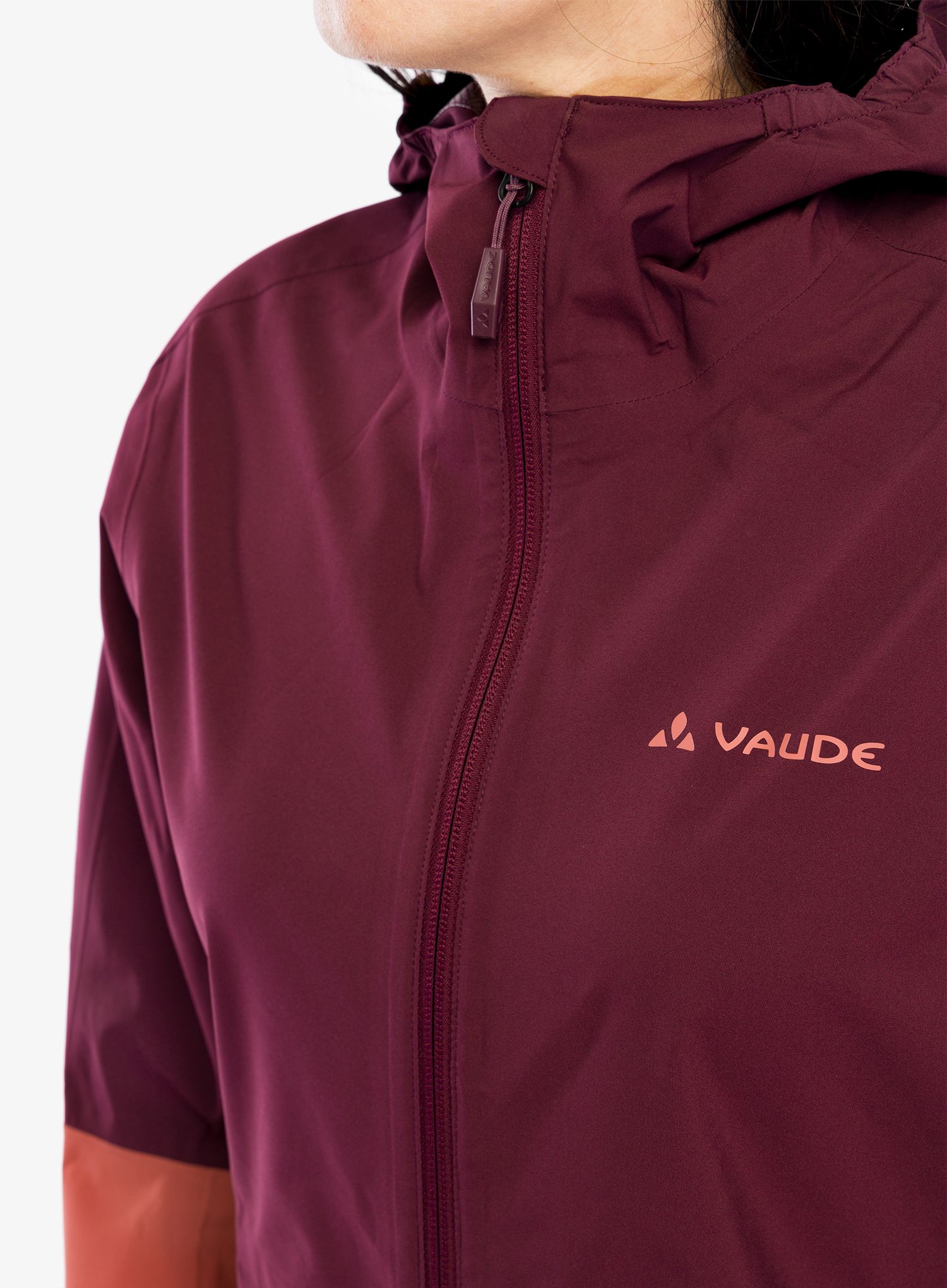 Regenjacke Damen Vaude Moab Rain Jacket II - cassis uni