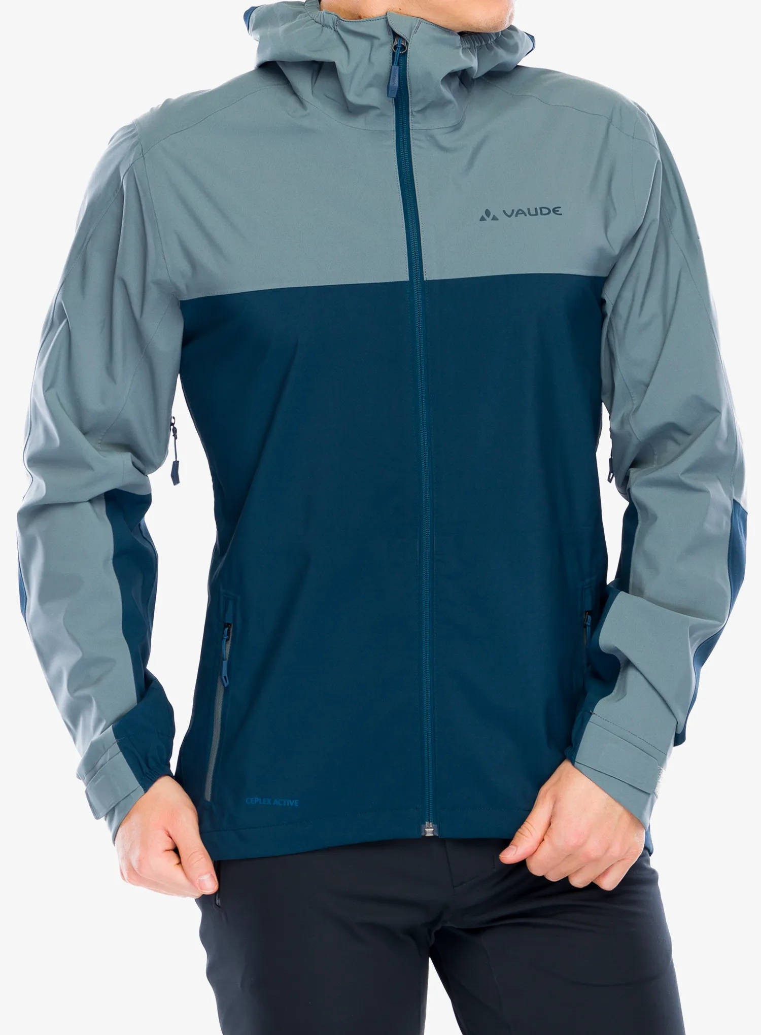Regenjacke Vaude Moab Rain Jacket - heron