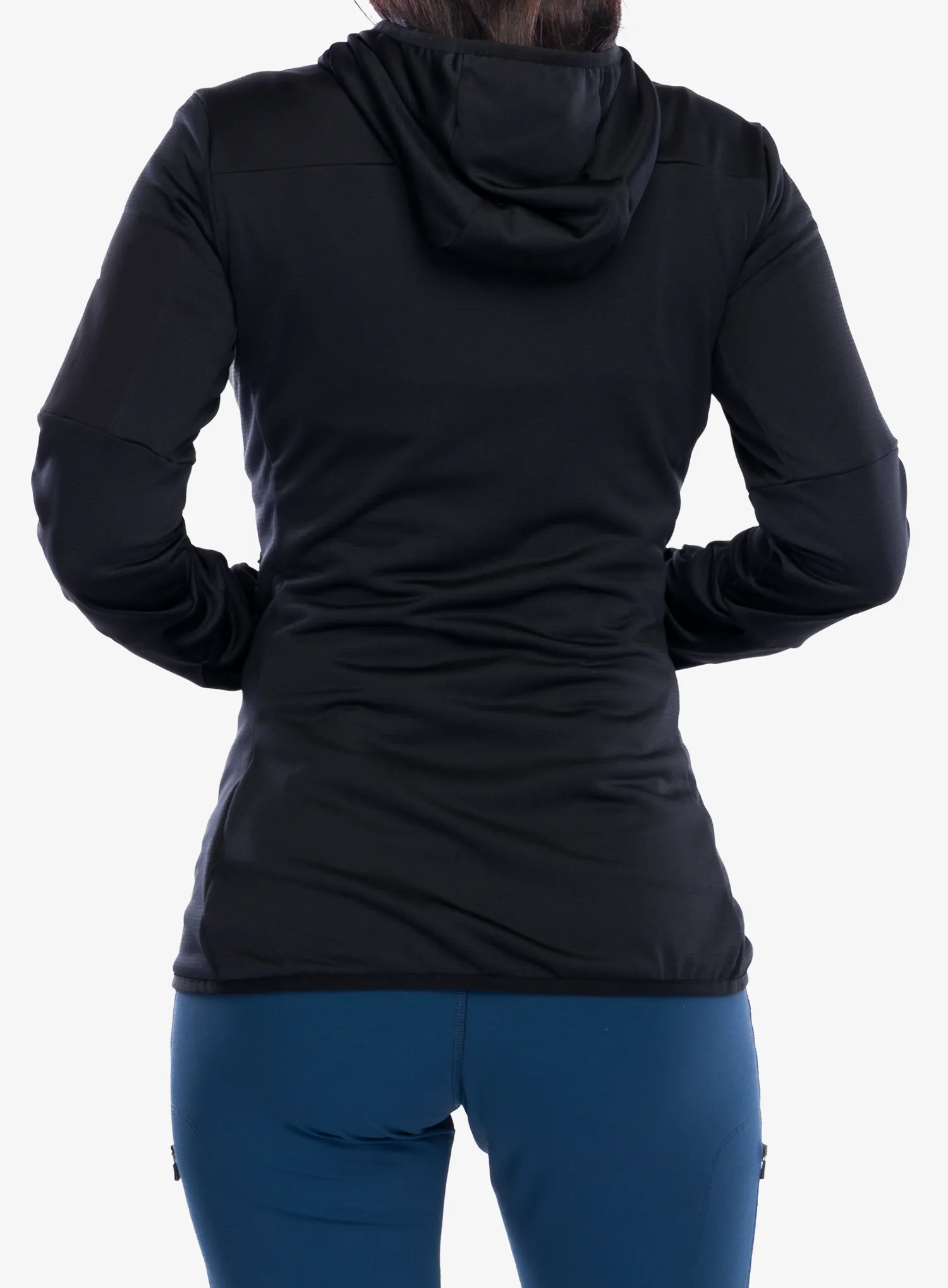 Fleecepullover Damen Vaude Monviso Fleece Jacket II - black